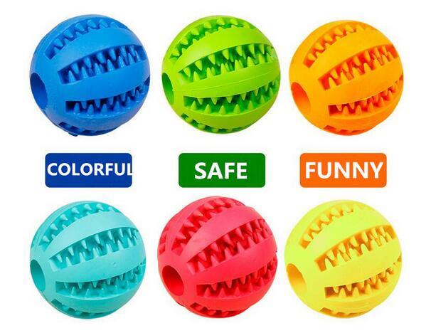 Wholesale Dog Toys Rubber Puzzle Treated Ball Pet Iq Toy