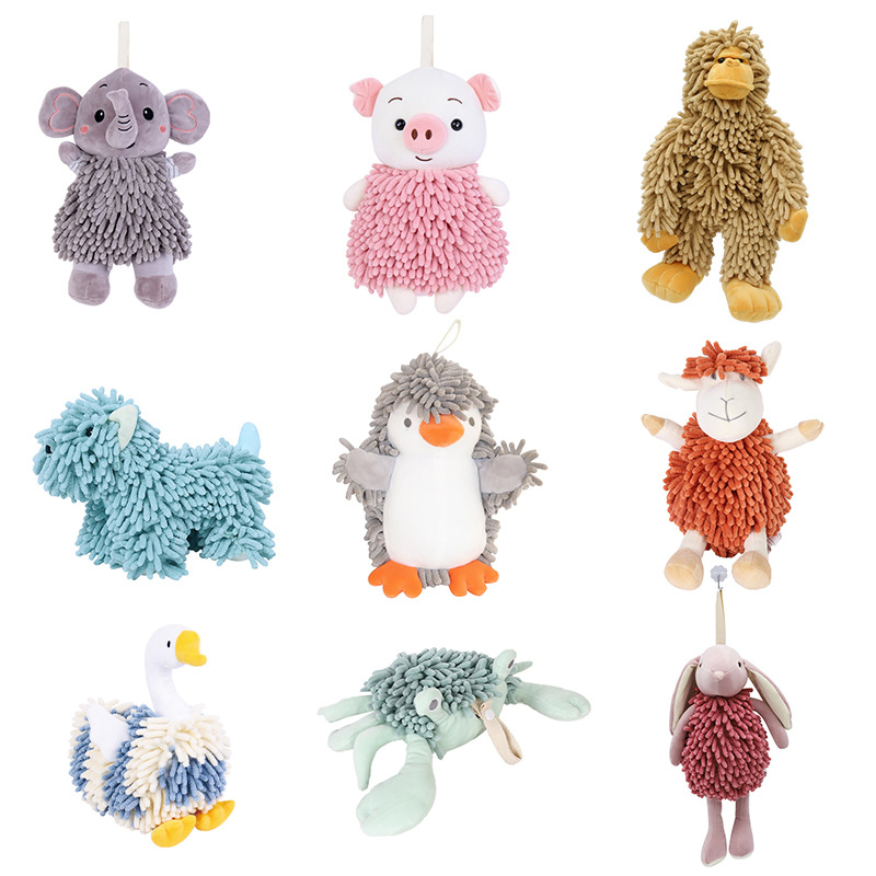 Ocean Series Eco-Friendly Plush Pet Chew Toys Bite-Resistant Dog Sound Toys