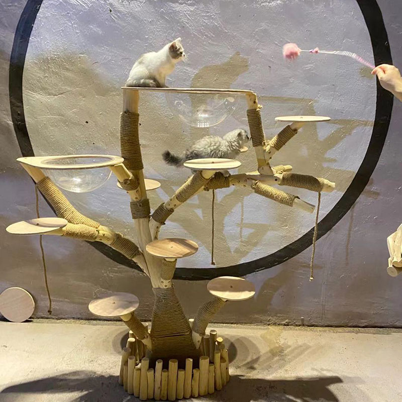 Wholesale Price China Yiwu Market Pet Supply Products Toys Accessories Durable Large Baby Cat Climbing Activity House Tree