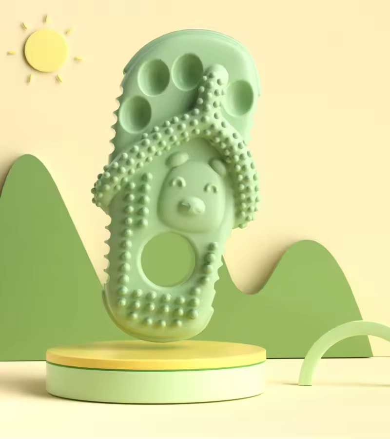 Wholesale Chew-Proof Trp Slipper-Shaped Pet Supply Puppy Teething Toy