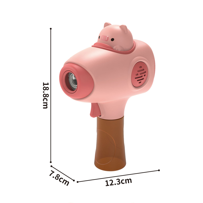 New Arrivals Handheld Bubble Stick Party Favor Musical Cute Pet Bubble Maker Machine Outdoor Manual Bubble Guns Toys for Kid