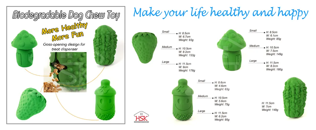 Biodegradable Pet Teething Toy