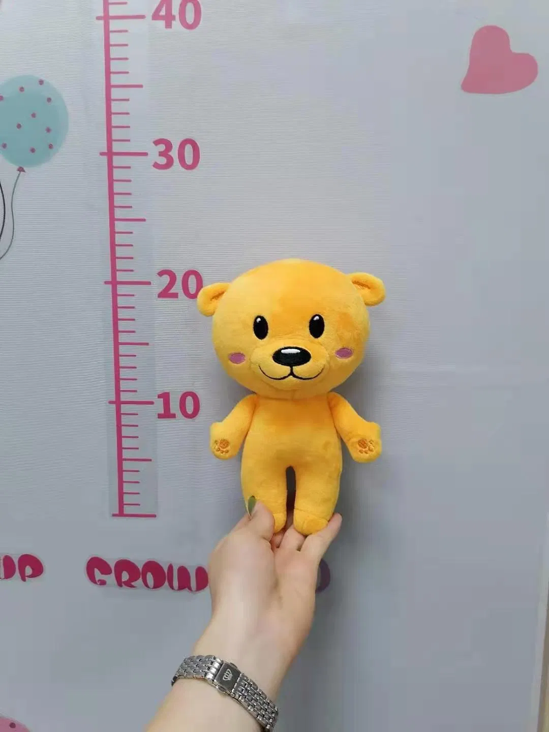 Plush Doll Supplier Custom Plush Teddy Bear Giant Big Yellow Bear Toy Interactivo Eco Friendly Stuffed Animals Toy