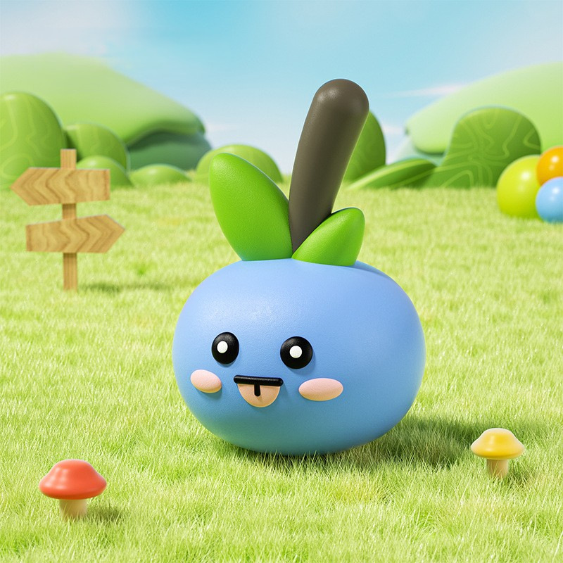 Cute Fruit Latex Durable Squeaky Pet Chew Toy