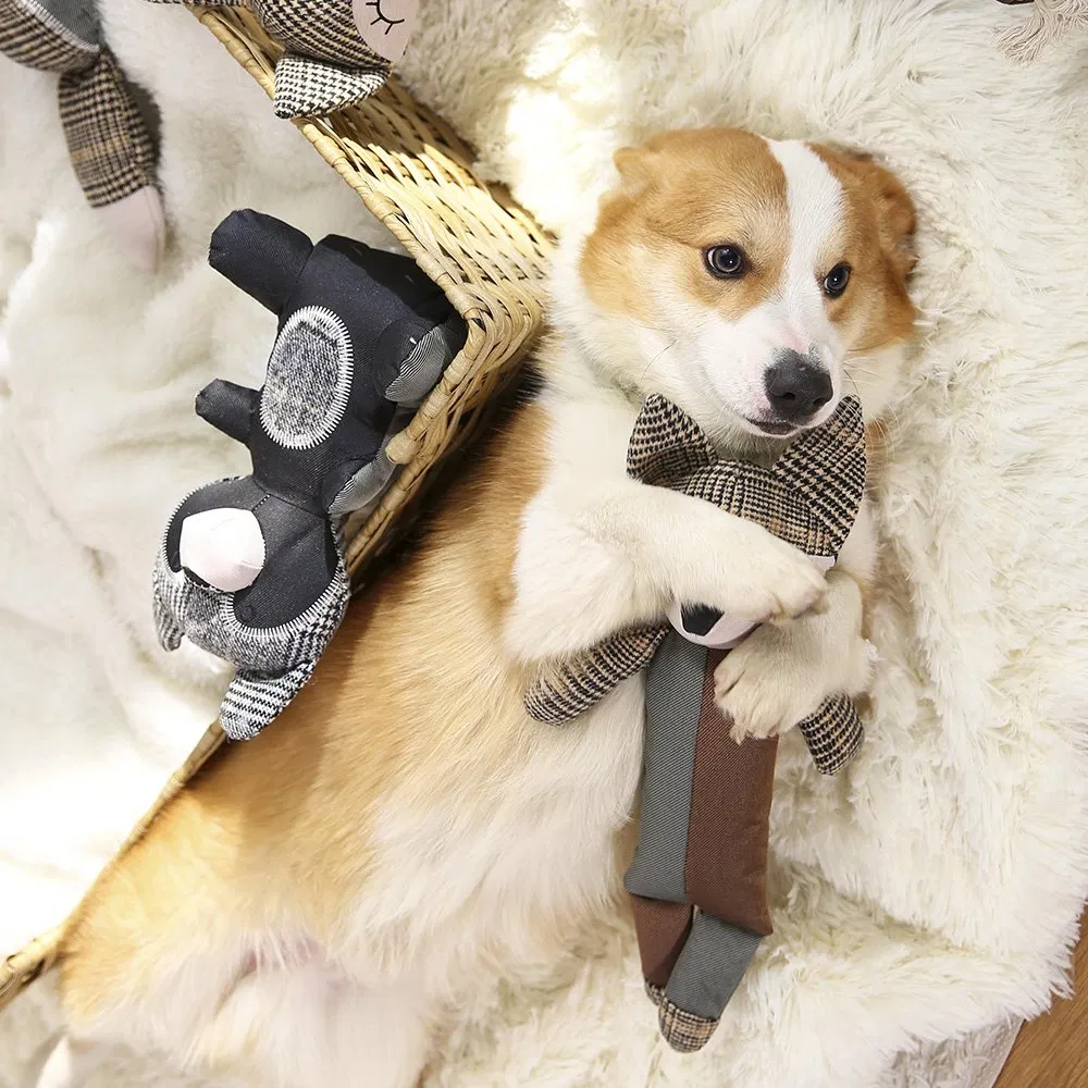 Customize Pet Toys Twill Oxford Woollen Animals Dog Teething Chew Toys