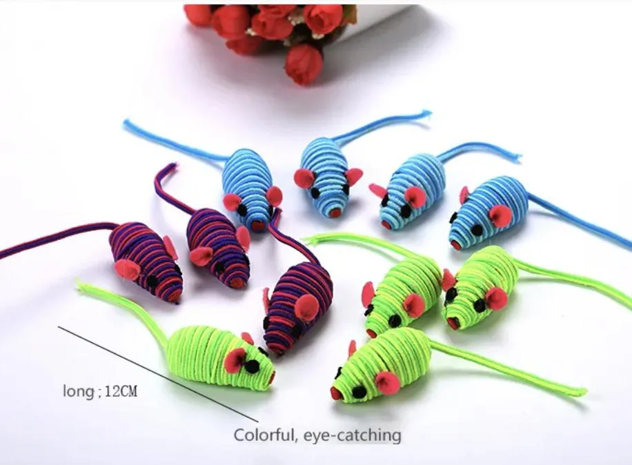 Elastic Rope Mouse Cat Toy