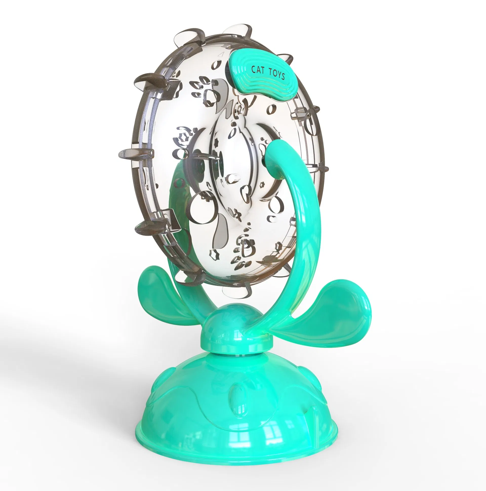 Pet Automatic Multi-Color Optional Wheel Cat Feeding Toy