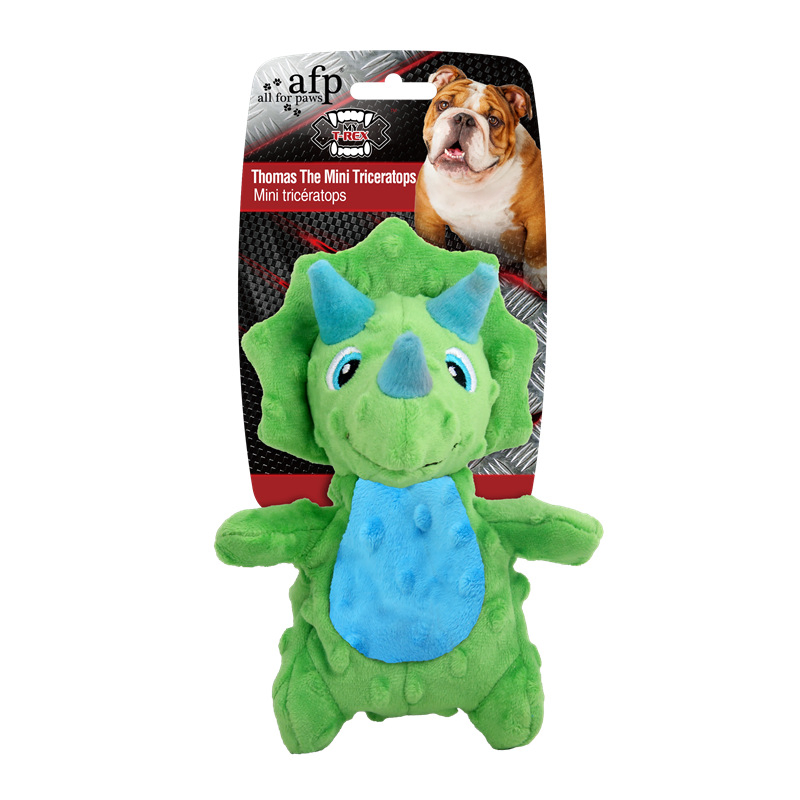 Ancient Dragon Plush Dinosaur Soft Crinkle Animal Custom Wholesale Dog Chewy Durable Pet Squeaky Toys