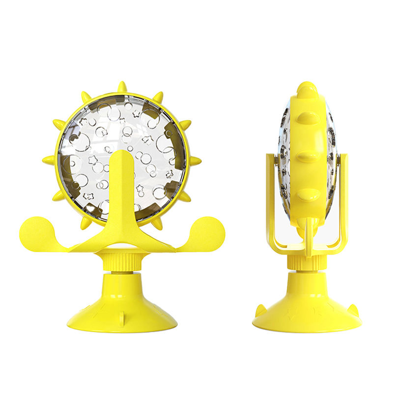 Pet Automatic Multi-Color Optional Wheel Cat Feeding Toy