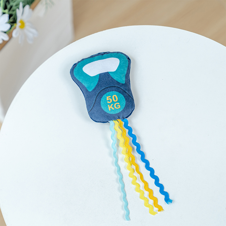 Rena Pet New Design Fashion Interactive Play Funny Shape Fitness Cat Teaser Toy with Catnip