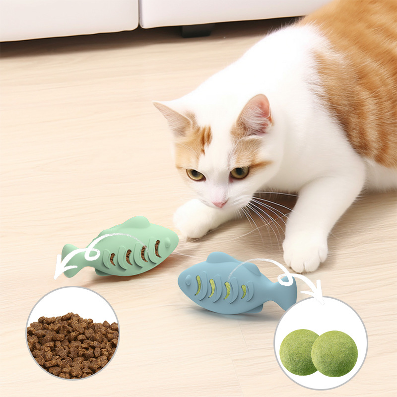 Pet Supplies Leaky Eating Toy Silicone Outdoor Smell Pet Accessories