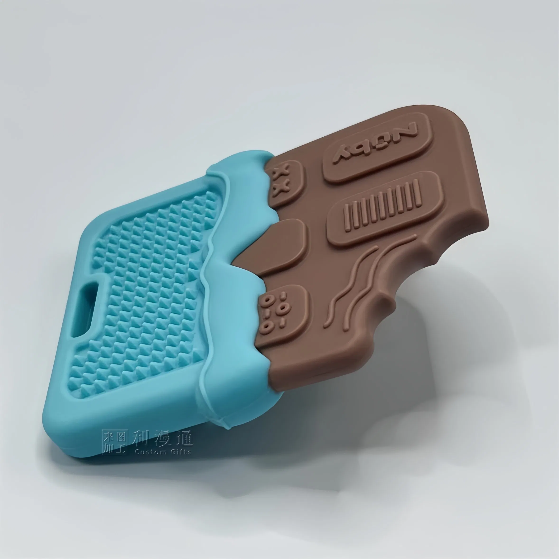 Customized Food Grade Pet &amp; Baby Soft Silicone Cartoon Gift Teething Toys