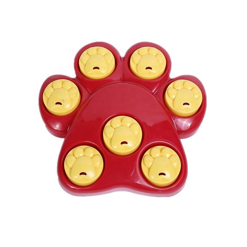 Factory Wholesale Plastic Food Seek Leaking Iq Training Pet Snack Treat Dispensing Stuffed Toy