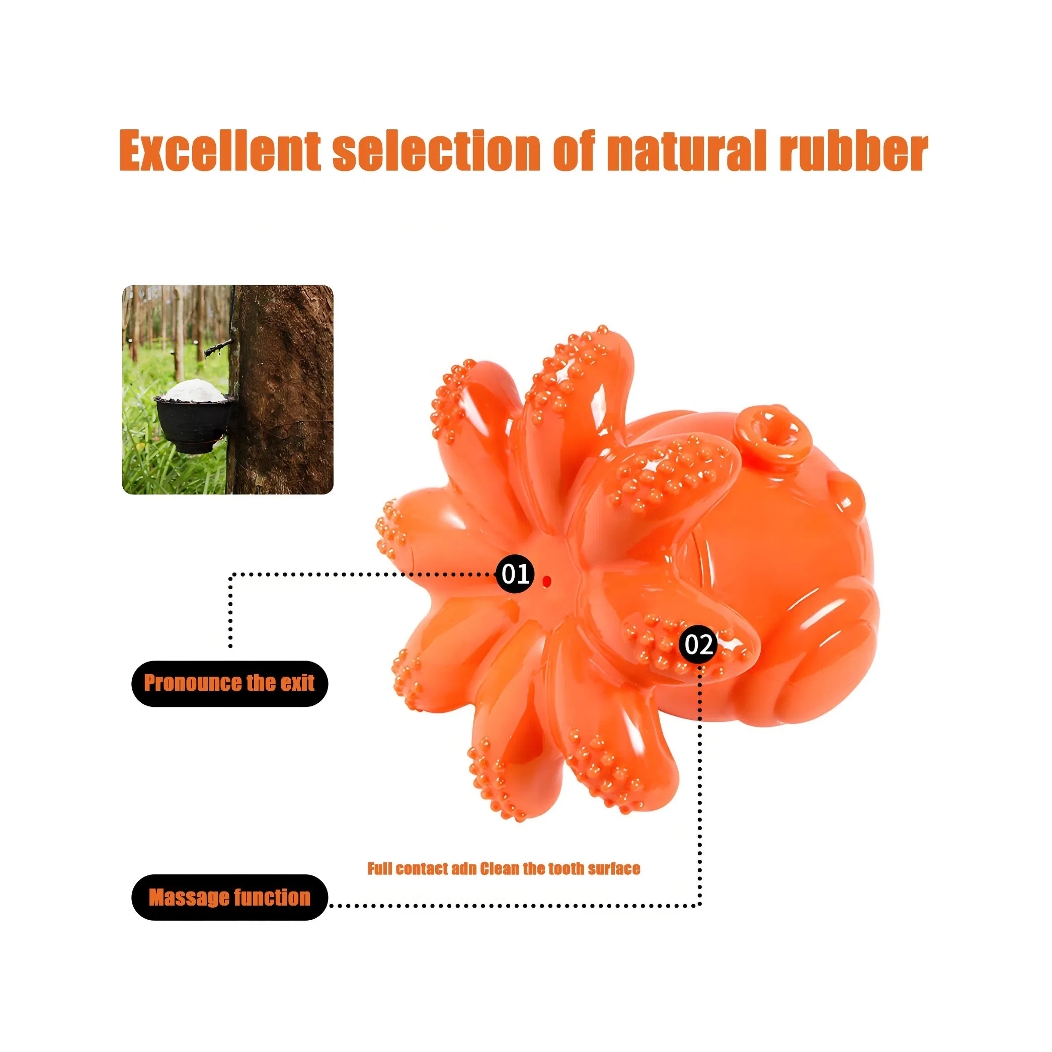 TPR Octopus Dog Chew Toy with Headphones - Durable Squeaky Pet Toys for Aggressive Chewers, Puppy Teething, Pet Supplies