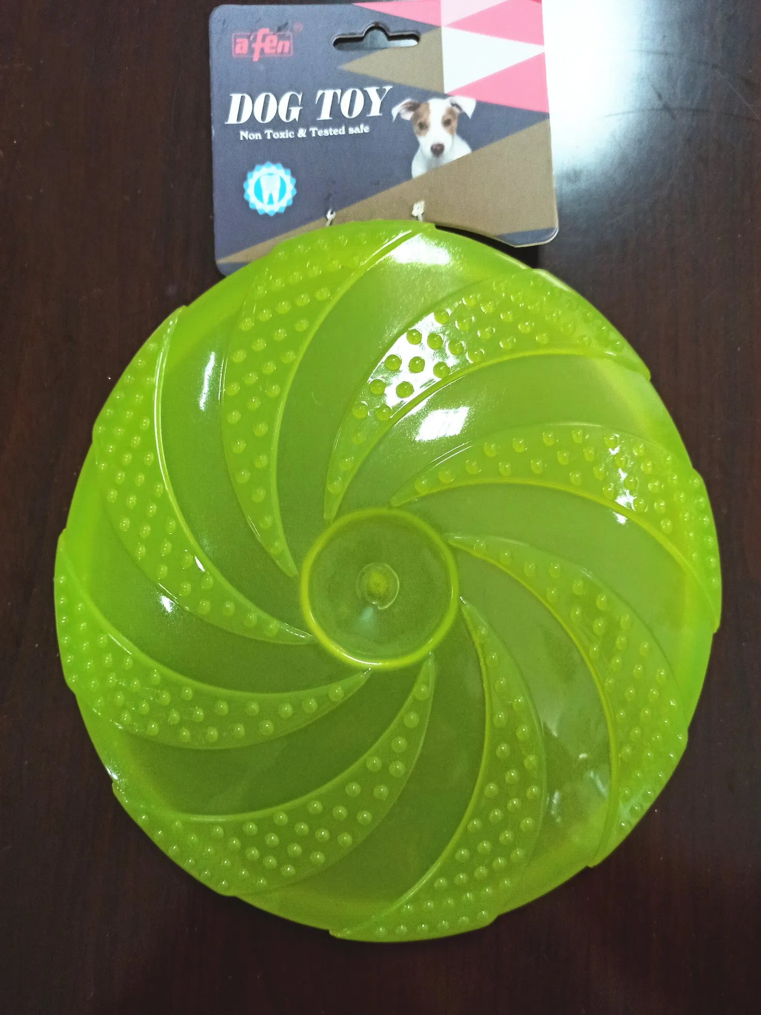 Pet Toy Dog Training Bite Frisbee Pull Bite-Resistant Ball EVA Floating Rubber TPR Cat and Dog Toy