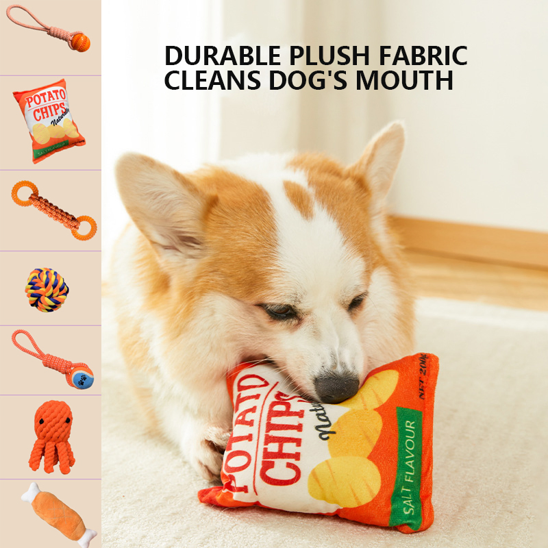 Wholesale Soft Dog Chew Toys for Interactive Pet Play
