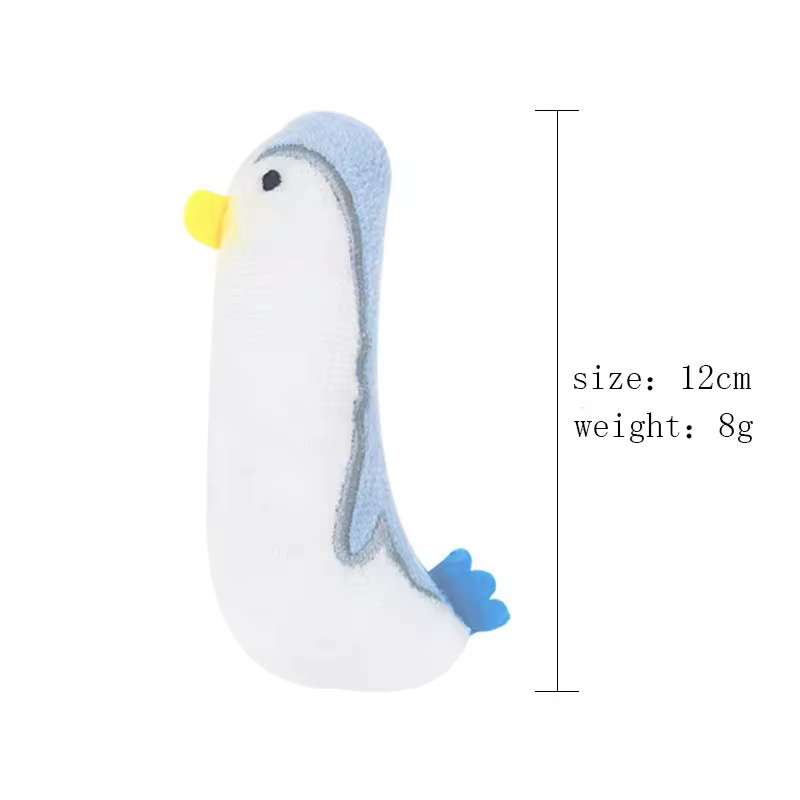 Cute Cartoon Animals Styling Plush Vocalizable Pet Cat Catnip Toys Wholesale