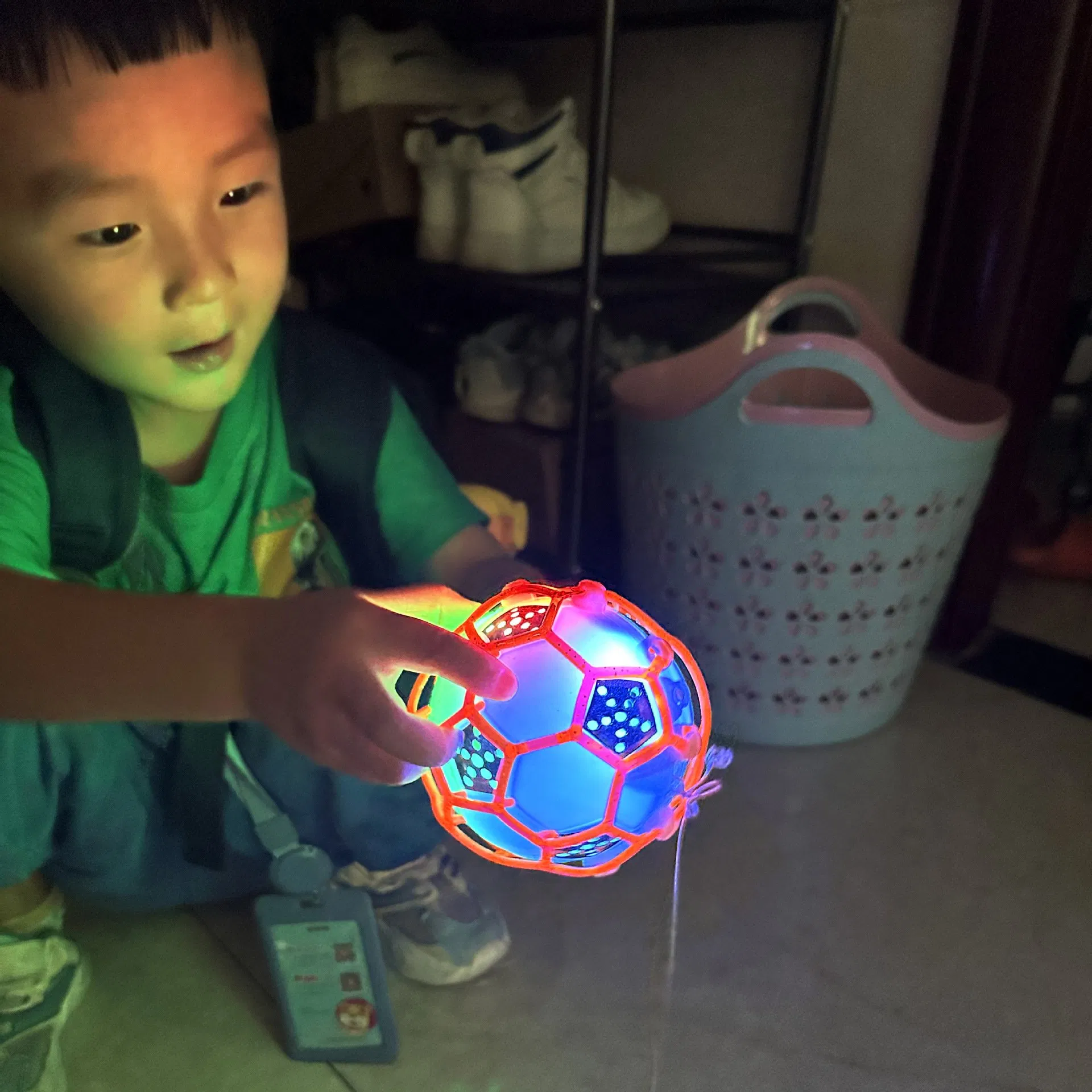 Wholesale Children's LED Toys, Music Dance Ball, Football, Flash Jump Ball, Pet Toys