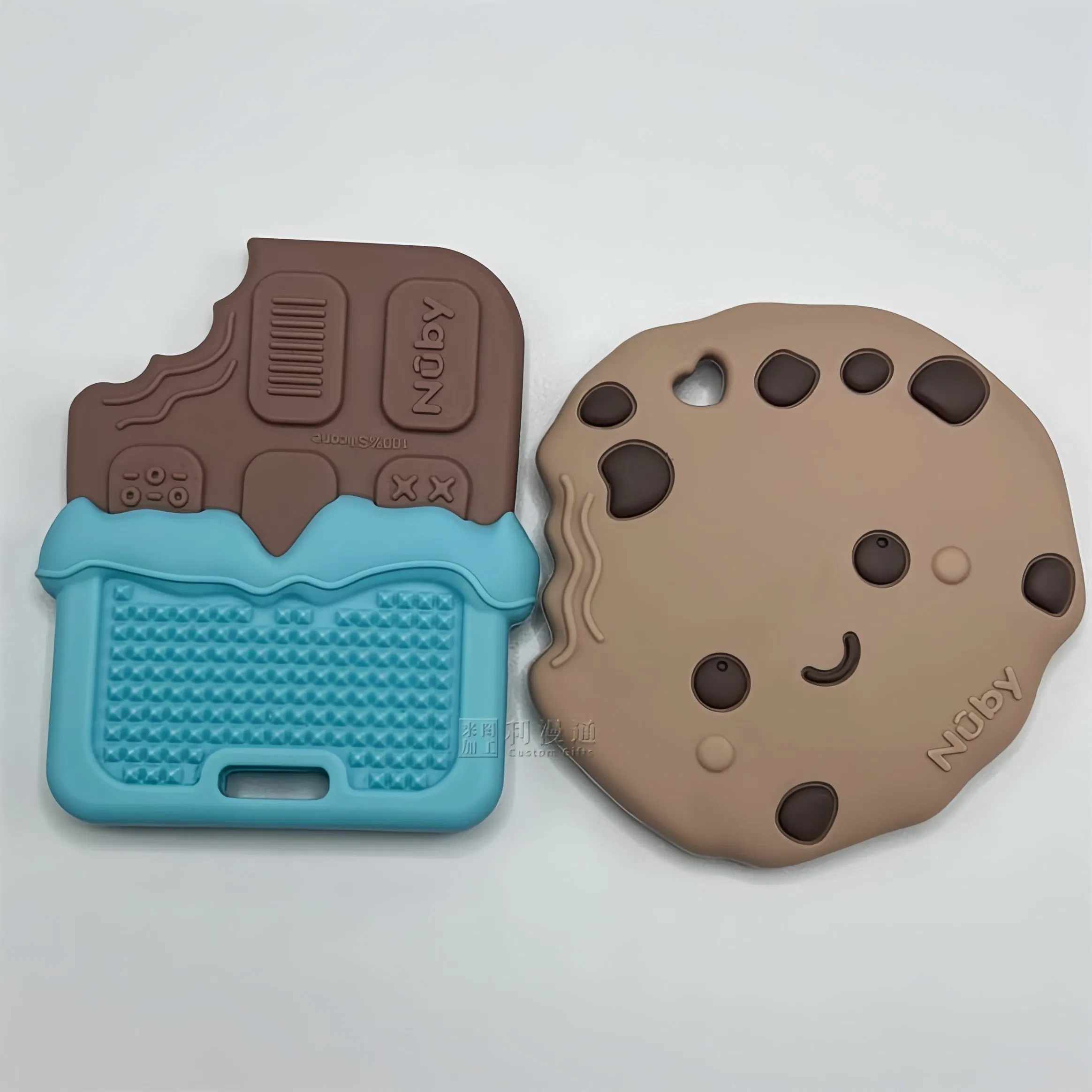 Customized Food Grade Pet &amp; Baby Soft Silicone Cartoon Gift Teething Toys