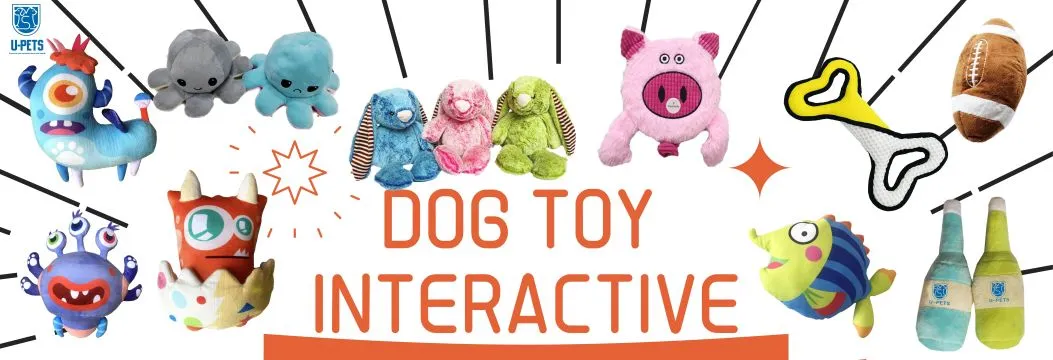 Mesh Floating Plush Dog Toys