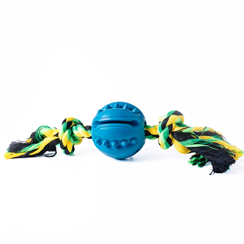 Eco Friendly Braided Knots Cotton Rope Pet Training Rope Dog Toy