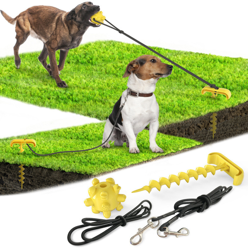 Bestseller Pet Supplies Manufacturer Amazon Outdoor Dog Leash Teething Tug-of-War Dog Toys
