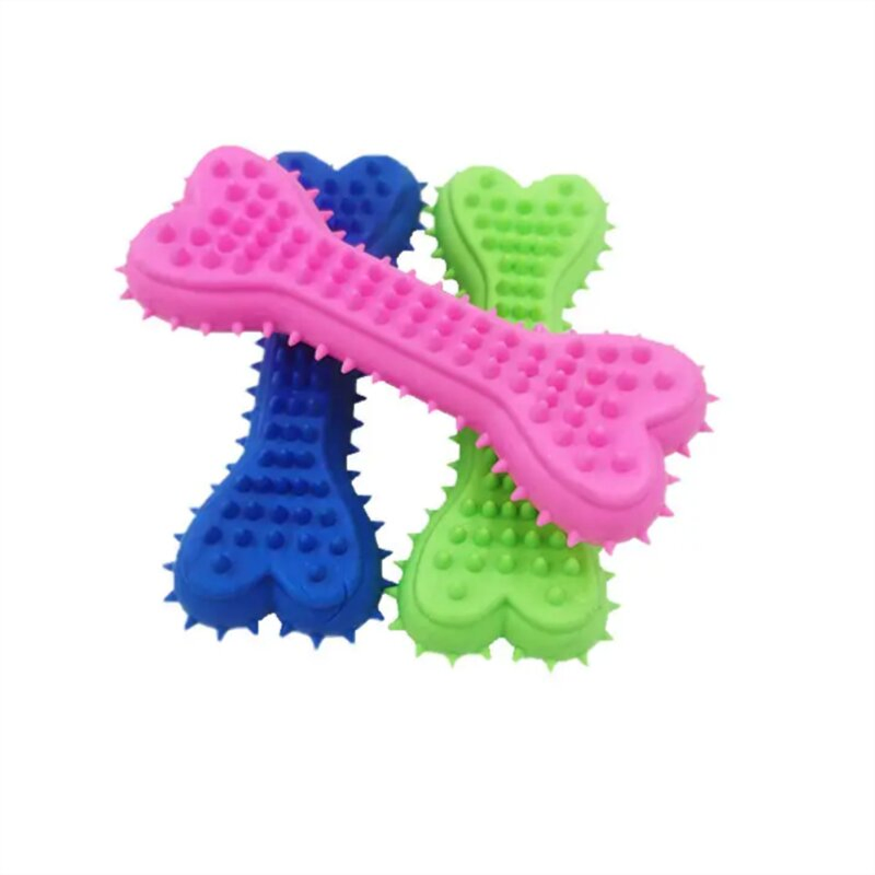 Pet Tooth-Grinding Toy with Sound, Dog Toy Noise for Bite Chew Dental Care