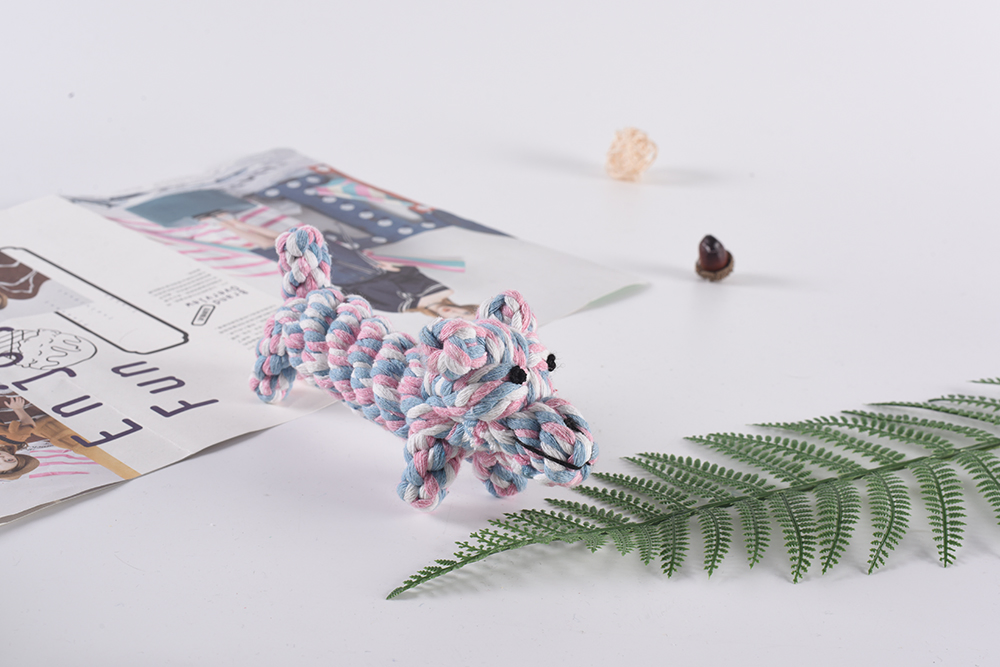 Wholesale Stuffed Rope Toys Tough Teething Pet Dog Plush Toy