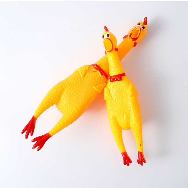 High Quality Squeaky Chicken Multi Size Dog Pet Brinque Toys Screaming Chicken