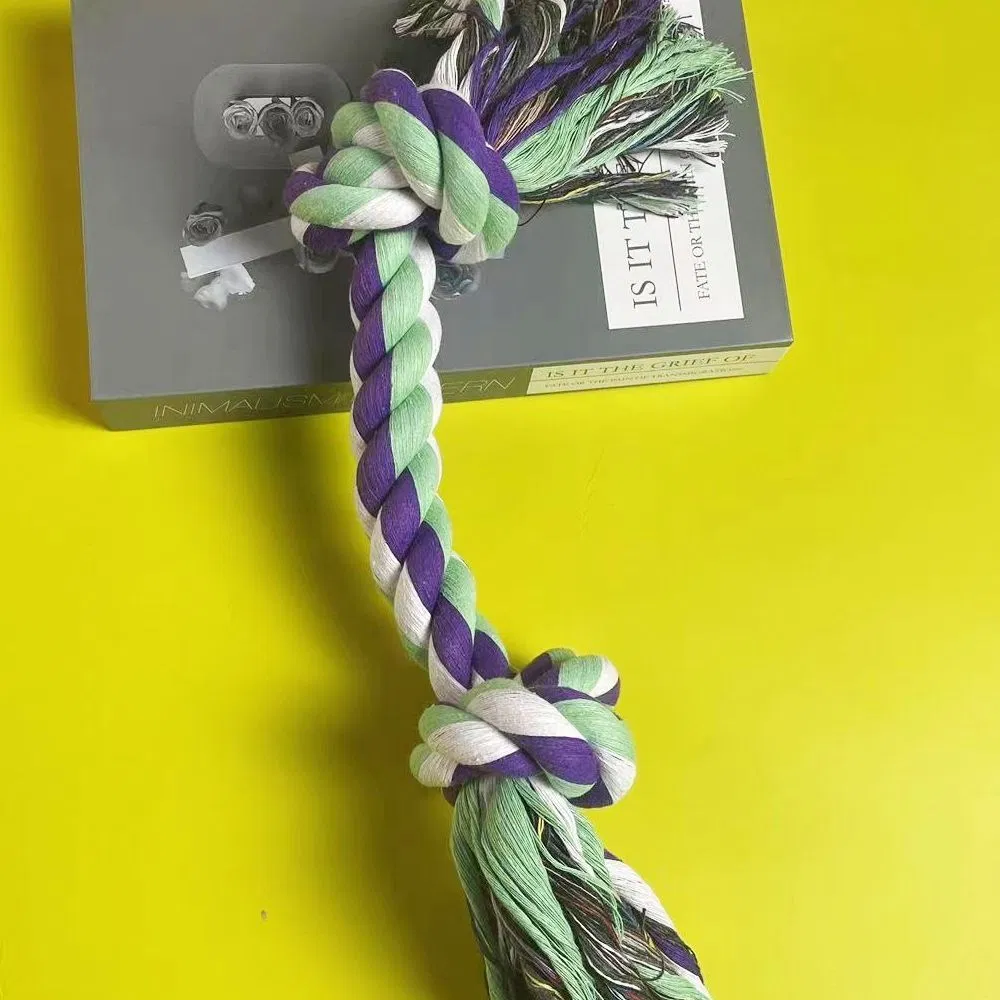 Rope Tug Toy for Dogs Pet Product Cleaning Teeth and Interactive Playtime