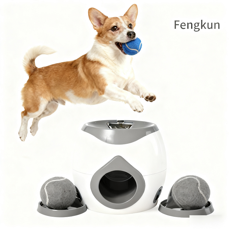 Interactive Dog Toys Pet Product Tennis Balls and Food Dispensing