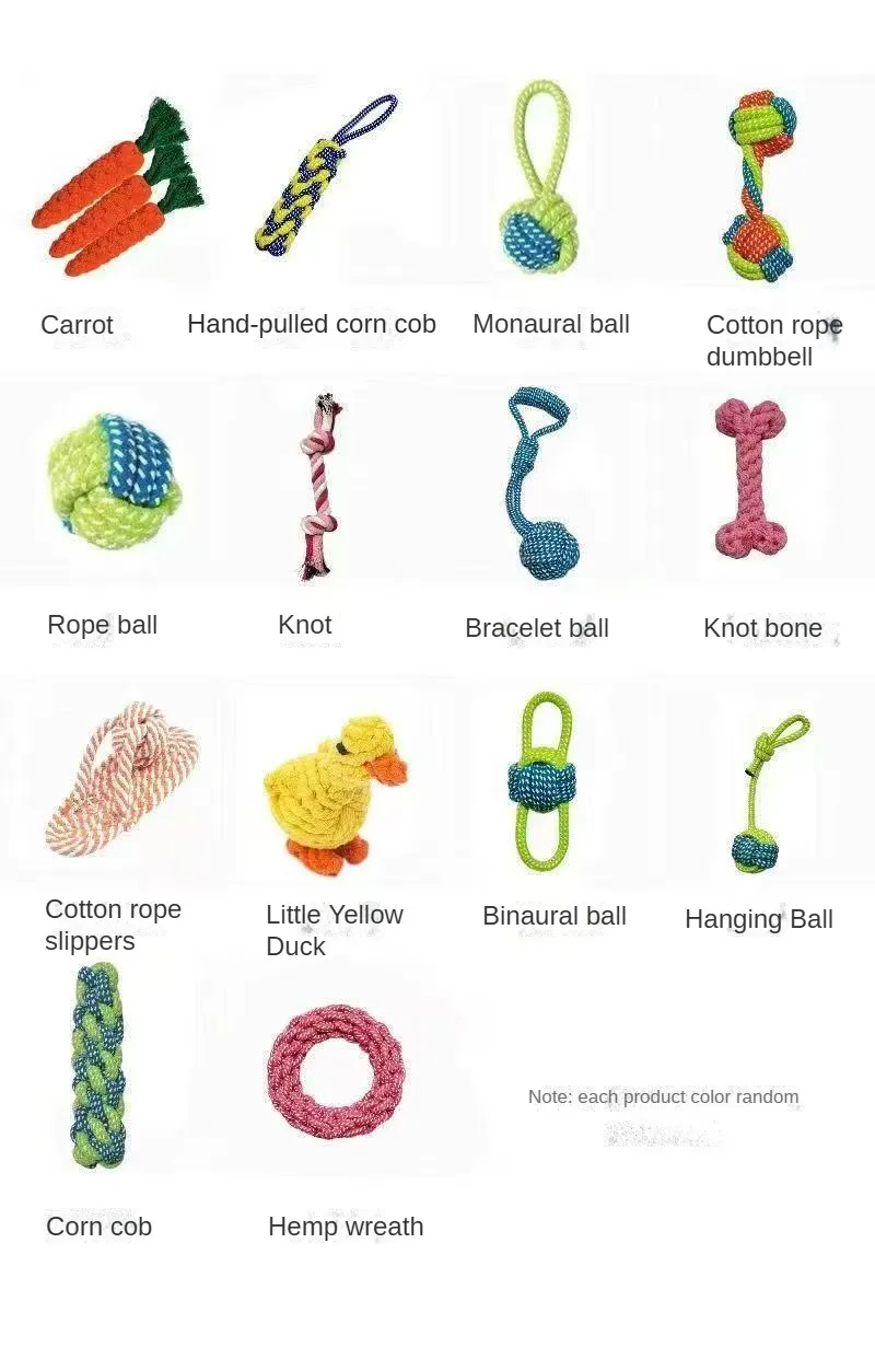 Cotton Rope Pet Teether