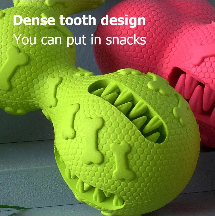 Rubber Dog Toy Detail