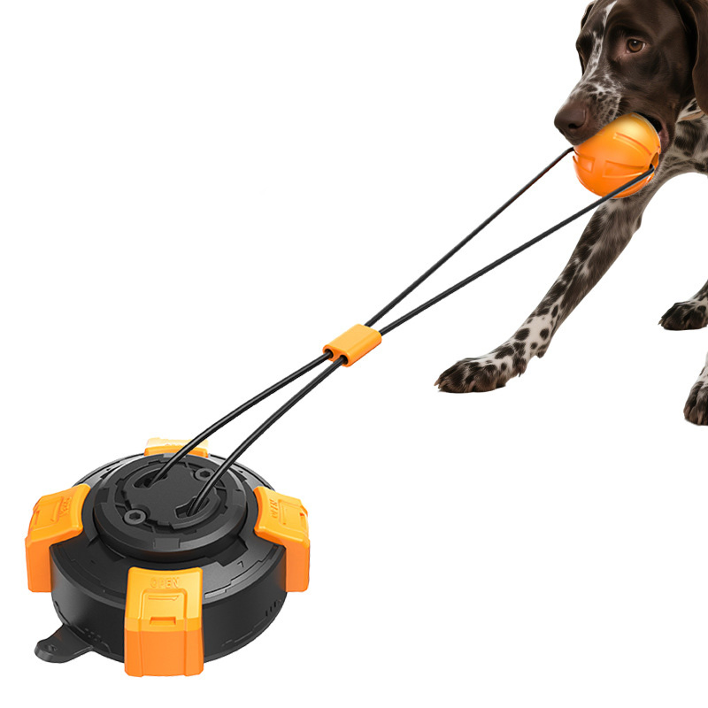 Pet Toy Manufacturer Wholesale Company's New Best-Selling Suction Cup, Drawstring, Tug-of-War, Teething Dog Toy