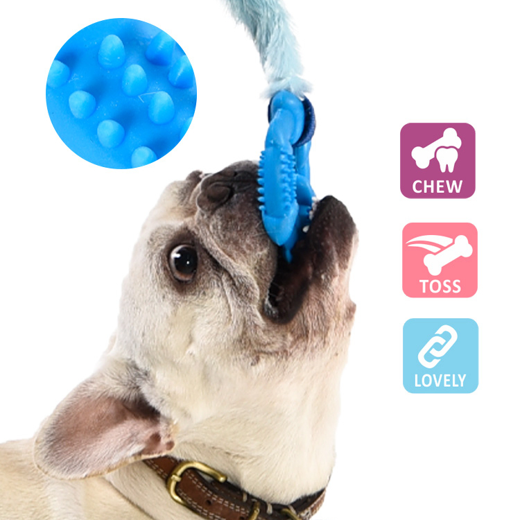 Pet Toy Elastic Rope Series Dog Rope Toy Bungee Chaser Tug Toy