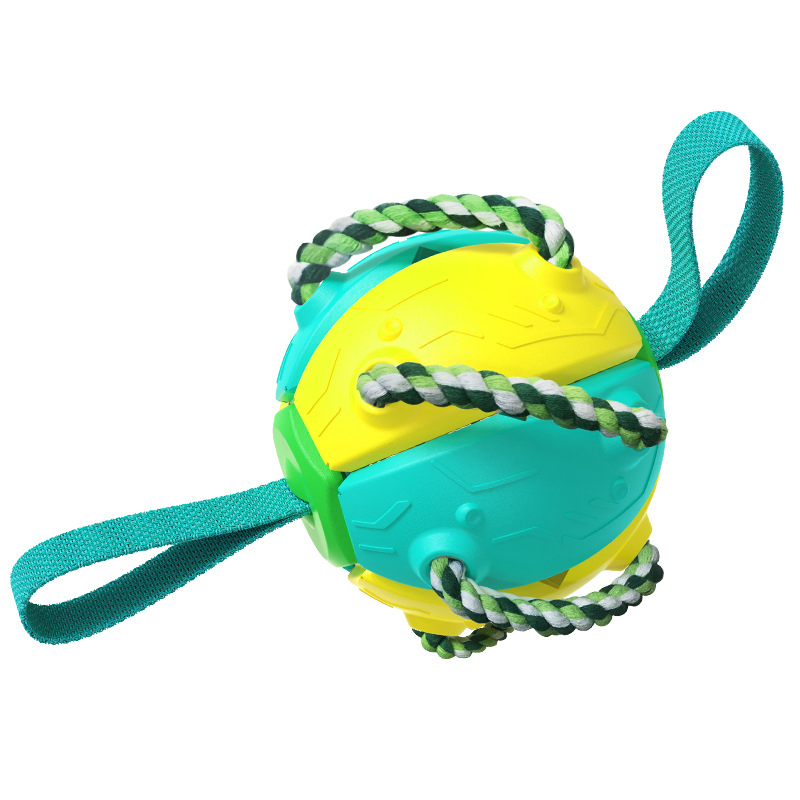 Pet Supplies Outdoor Frisbee Interactive Soccer Training Dog Toys