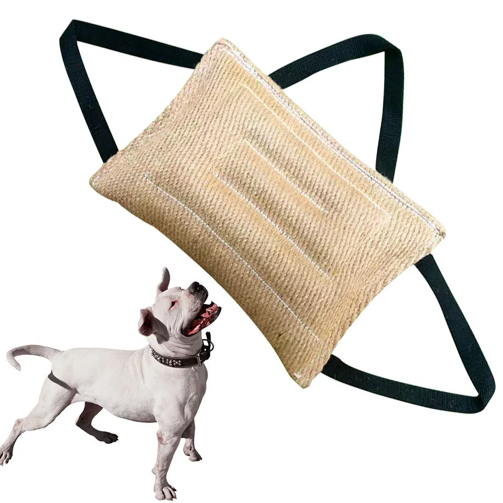 Hemp Dog Training Bite Bag Interactive Pet Toy Unleash Your Pet's Natural Instincts