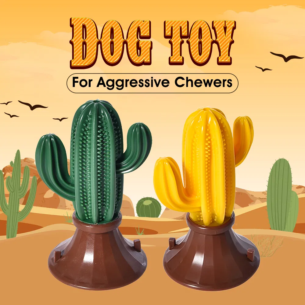 Cactus Shaped Pet Puzzle Toy