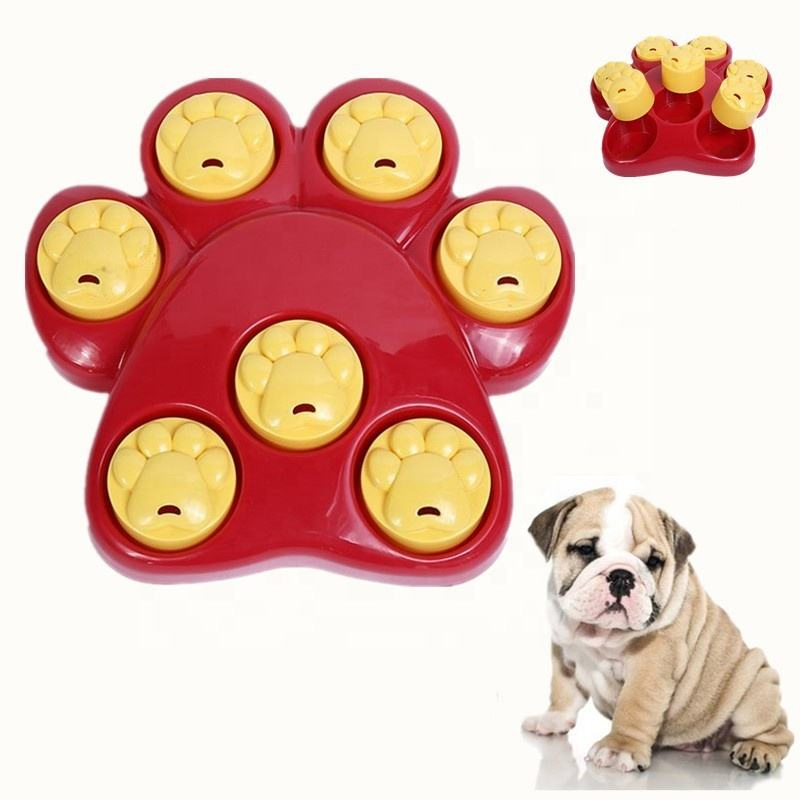 Factory Wholesale Plastic Food Seek Leaking Iq Training Pet Snack Treat Dispensing Stuffed Toy