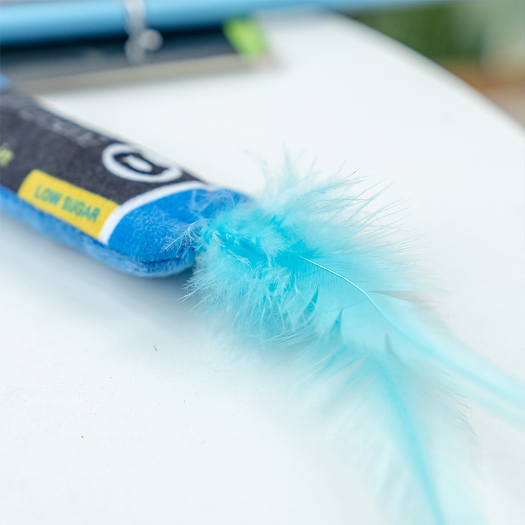 Rena Pet New Design Fashion Interactive Play Funny Shape Fitness Cat Teaser Toy with Catnip