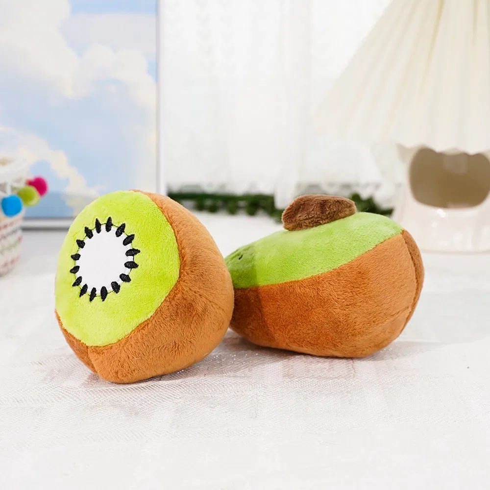 Manufacturer Wholesale Pet Dog Plush Interactive Avocado Teething Cat Toys