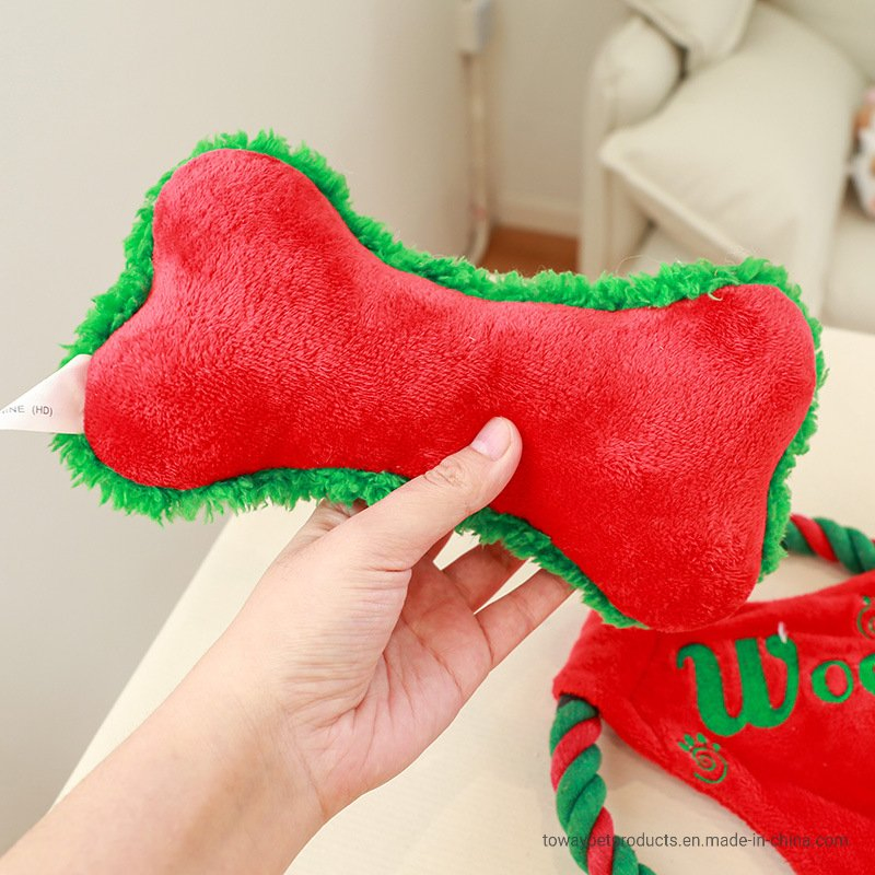 Design Pup Accessories Plush Pet Dog Training Frisbee Toys