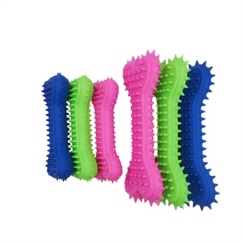 Pet Tooth-Grinding Toy with Sound, Dog Toy Noise for Bite Chew Dental Care