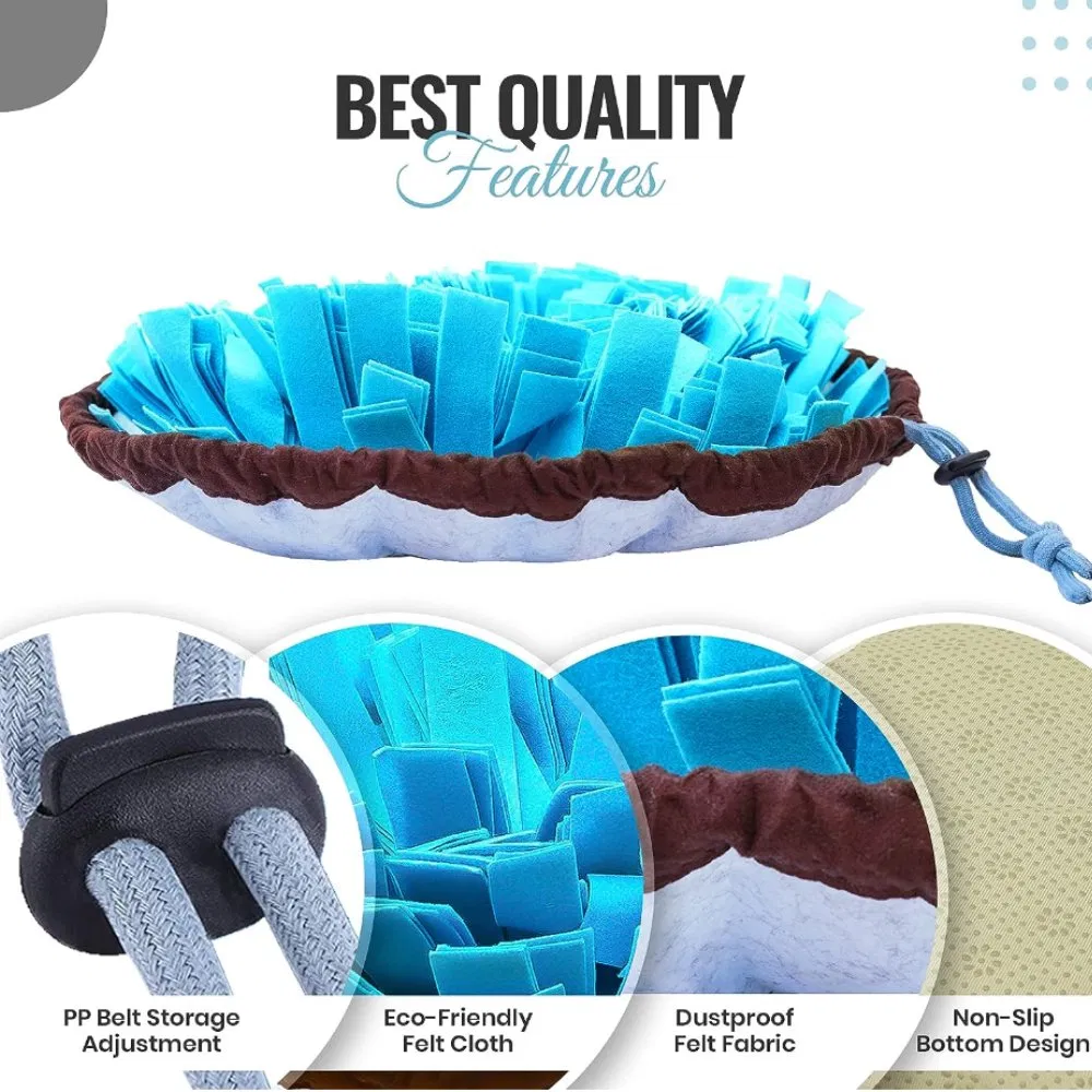 Travel Portable and Compact Treat Dispensing Dog Toys Indoor Outdoor Stress Relief