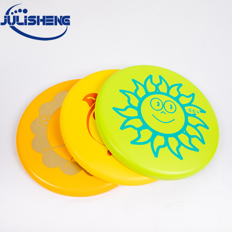 Customized Logo PU Frisbee Soft Rubber Pet Toy Children Toy Outdoor
