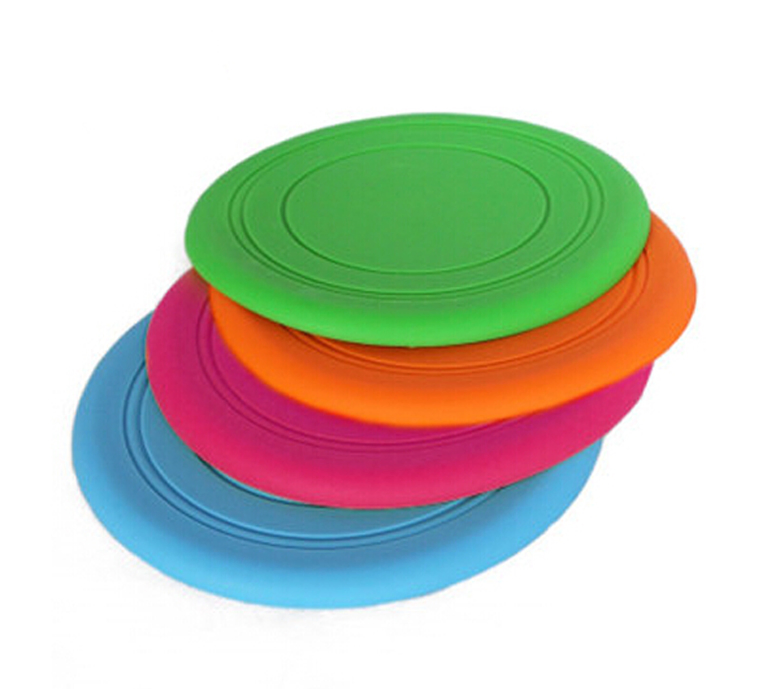 Professional Durable Non-Slip Dog Flying Disc TPR Pet Game Frisbeed Dog Bite Resistant Frisbeed Outdoor Training Dog Toys