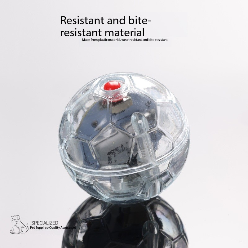 Silent Automatic Flashing Pet Cat Toy Ball Glowing Cat Teasing Ball