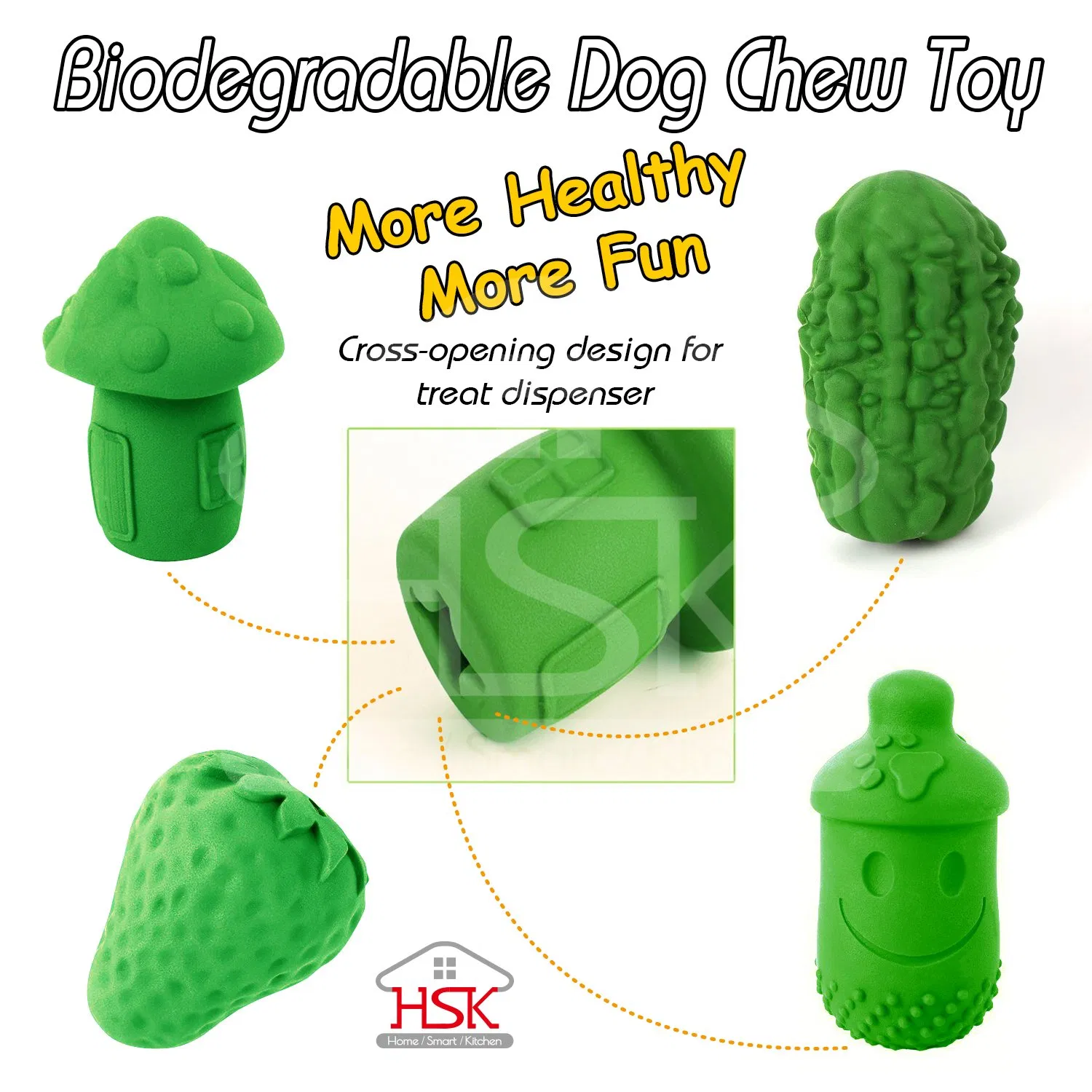 Biodegradable Pet's Teething Toy