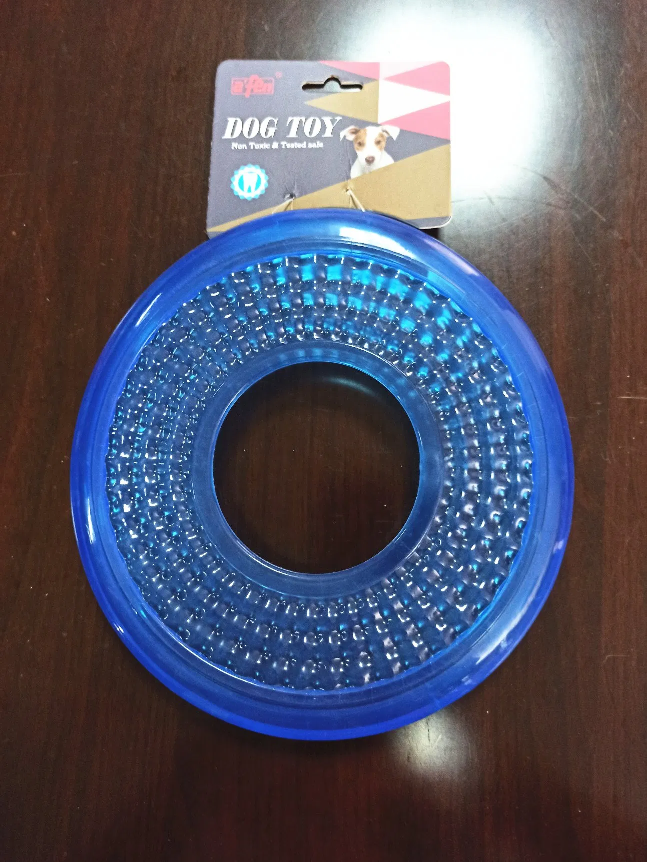 Pet Toy Dog Training Bite Frisbee Pull Bite-Resistant Ball EVA Floating Rubber TPR Cat and Dog Toy