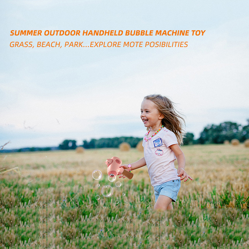 New Arrivals Handheld Bubble Stick Party Favor Musical Cute Pet Bubble Maker Machine Outdoor Manual Bubble Guns Toys for Kid